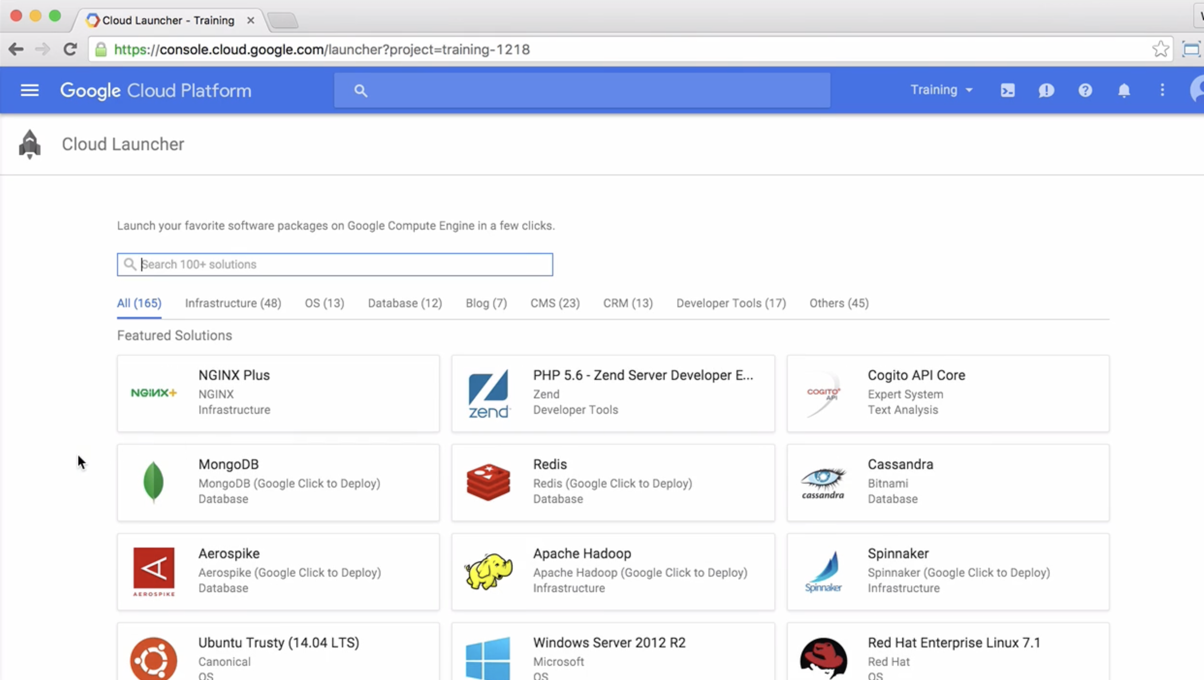 One Click Jenkins Install With Google Cloud Launcher